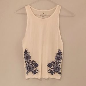 🔥 3 for $30 🔥American Eagle Embroidered Tank Top